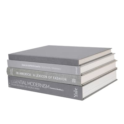 Books Grey Decorative Accessories: Marble ColorStak