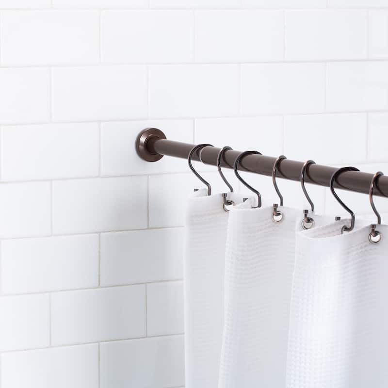 Home Details 24"-42" Adjustable Tension Curtain Rod
