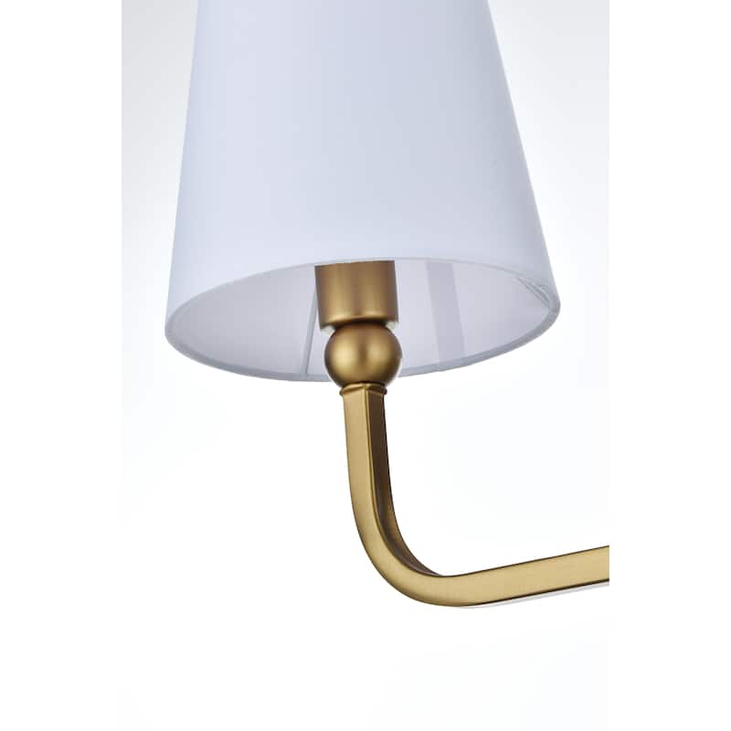 Cole 1 Light Black and Clear Bath Sconce