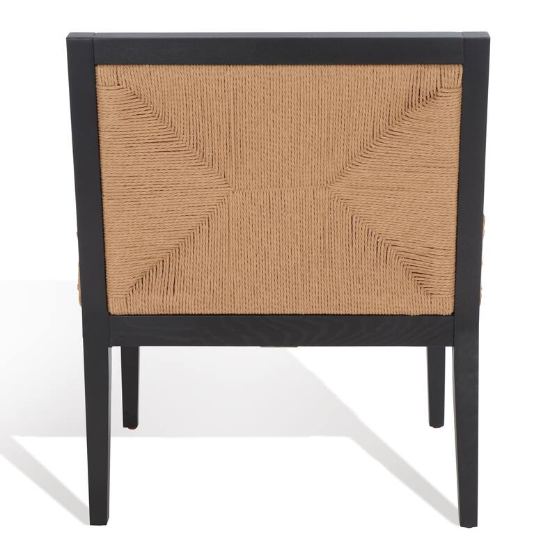SAFAVIEH Couture Emilio Woven Accent Chair - 25 in. W x 26 in. D x 31 in. H