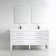 Option White - Brass Trim