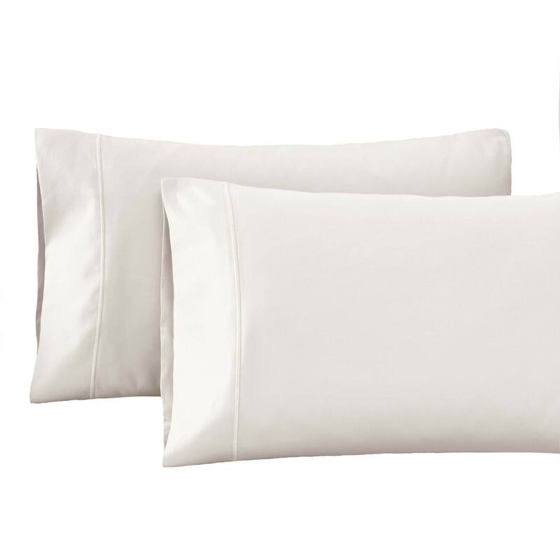 Superior Egyptian Cotton 1500 Thread Count Marrow Stitch Hem Pillowcases, Set of 2