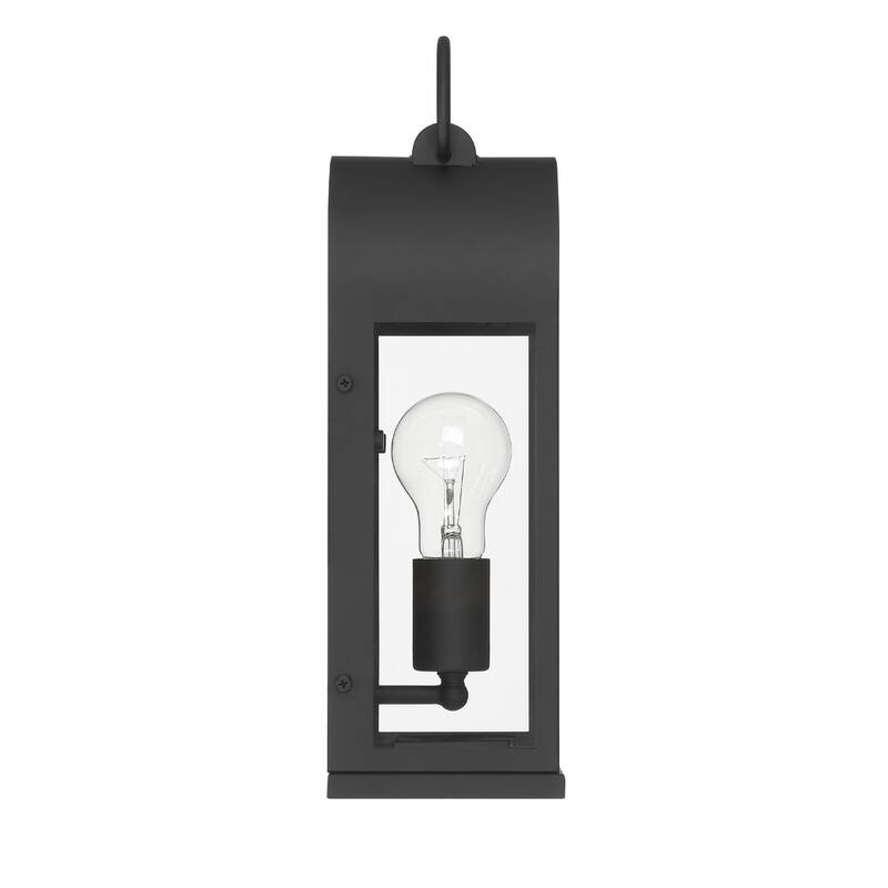 Hunter Kendra Bell Outdoor WeatherMax Wall Light - Pocket Lantern, Transitional, Low-Profile - Resists Extreme Weather!