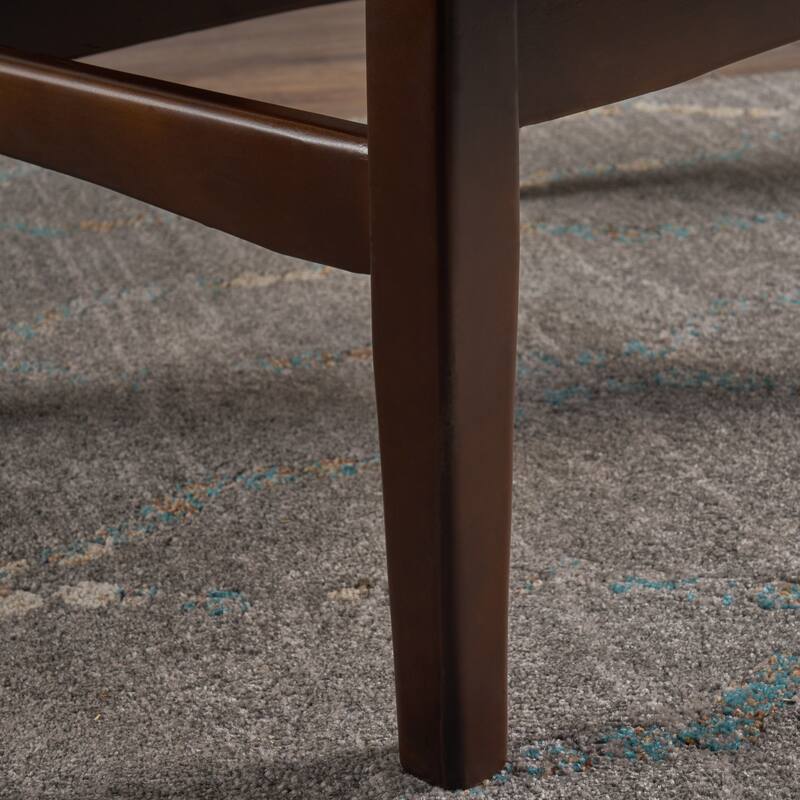 Fabric Mid-Century Club Chair with Button Tufted Design & Wooden Legs - Modern Accent Chair