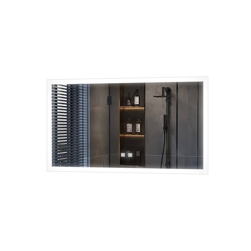 Aurorium LED Bathroom Vanity Mirror - N/A