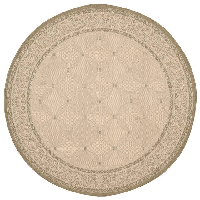 SAFAVIEH Courtyard Laurene Waterproof Patio Backyard Rug