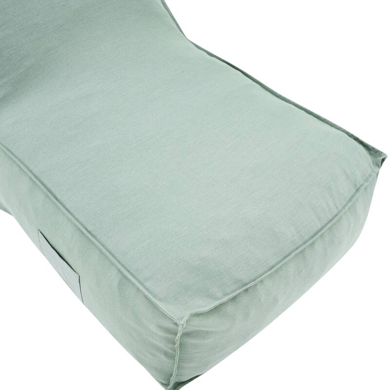 Christopher Knight Home- Carter Outdoor Fabric Bean Bag Lounge Chair