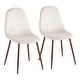preview thumbnail 6 of 81, Pebble Mid-Century Modern Upholstered Accent / Dining Chair (Set of 2)