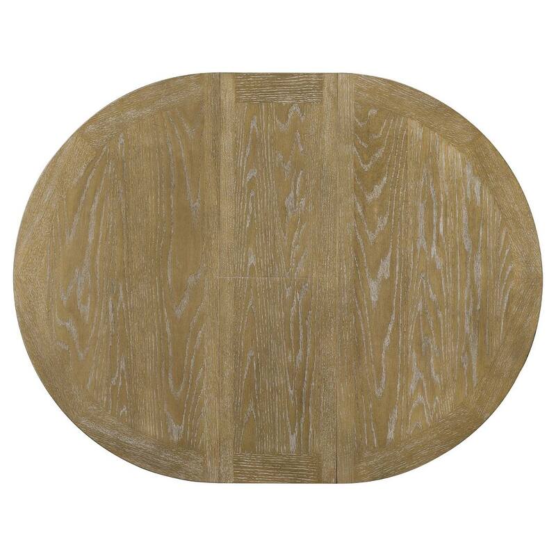 5-Piece Dining Set with Extandable Round Table