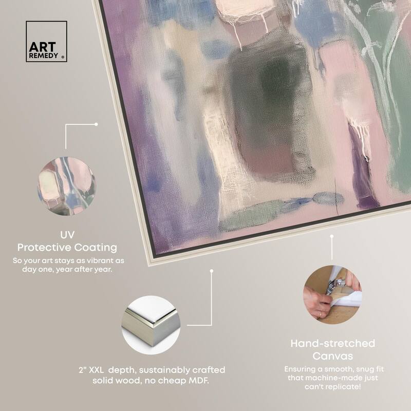 Silk and Satin III Canvas by Art Remedy