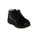 preview thumbnail 1 of 16, Josmo Shoes Boys Lace up Walking Dress Shoes Infant / Toddler 5 - Black