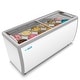 KoolMore 70 in. 12 Tub Ice Cream Dipping Cabinet Display Freezer, 20 cu ...