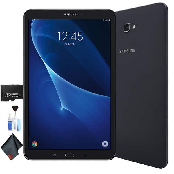 Shop Samsung 10 1 Galaxy Tab A T580 16gb Tablet Wi Fi Only Black Overstock 26450420