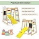 preview thumbnail 10 of 20, Costway Indoor Playground Climbing Gym Kids Wooden 8 in 1 Climber - See Details