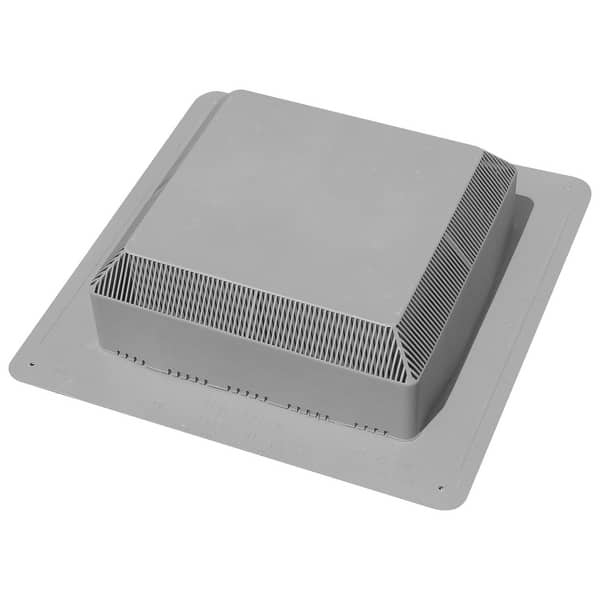 Shop Duraflo 60pro50g Weatherpro 50 Roof Vent Gray Overstock 20050938