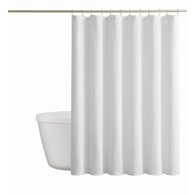 Cannon Heritage Cotton Waffle 72x72 Shower Curtain