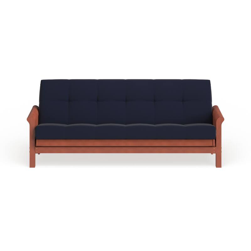 6-inch Thick Twill Futon Mattress (Twin, Full, or Queen)