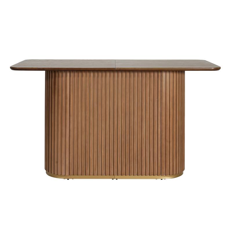 Christopher Knight Home - Mid-Century Industrial Counter Table with Pedestal Base