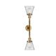 Option Brushed Brass / Clear