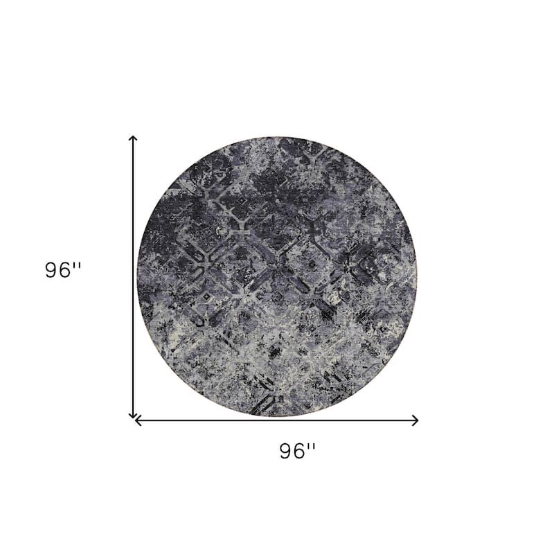 HomeRoots Geometric Transitional Rectangle Outdoor Rug