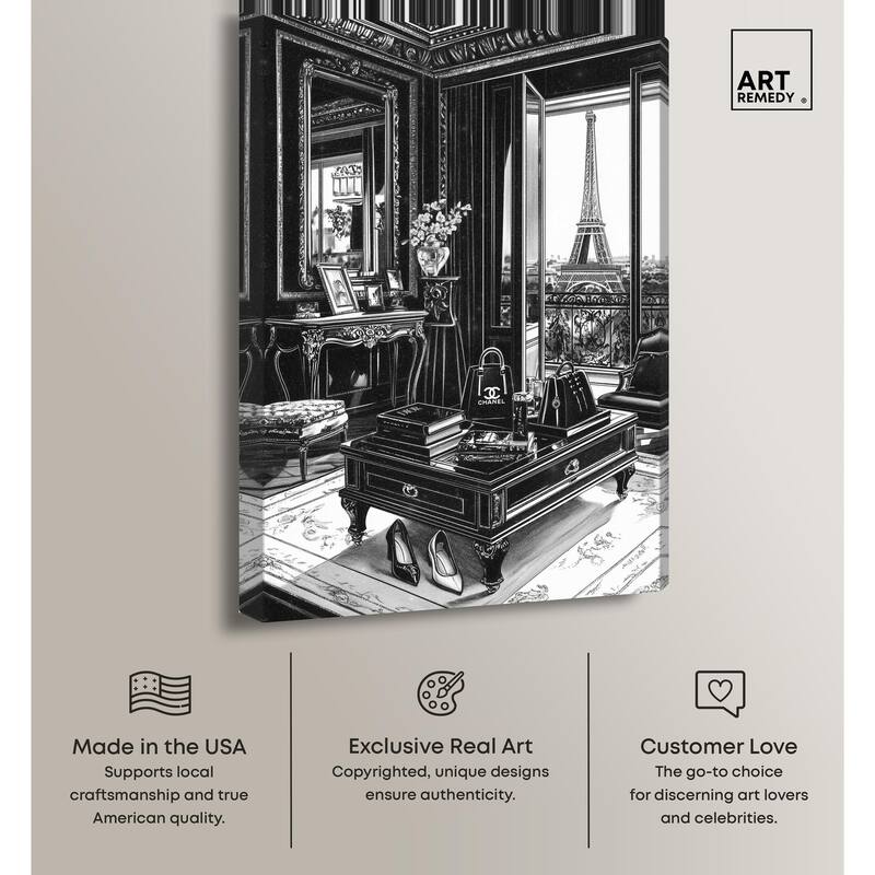 Her Favorite Room II Canvas by Art Remedy, Gallery Wrapped