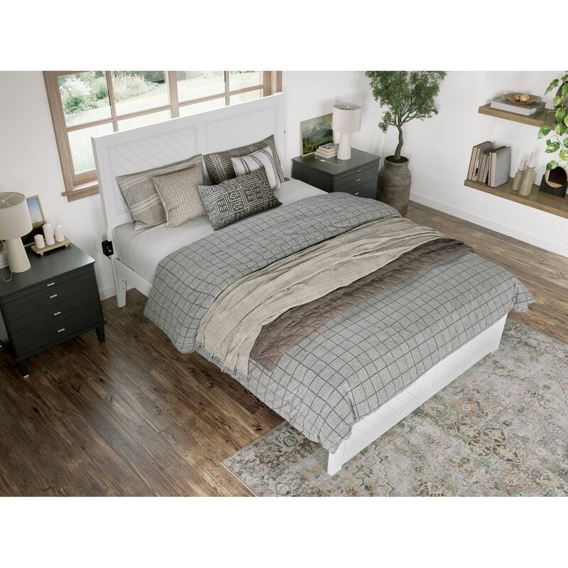 Canyon Platform Bed with Matching Headboard and Footboard