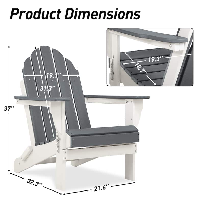 Aoodor Folding Patio Chairs - Stylish and Portable Seating