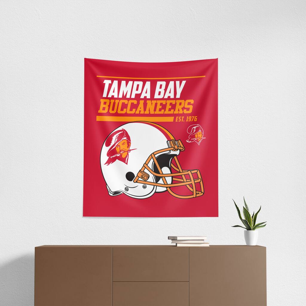 NFL Tampa Bay Buccaneers 40 YD Dash Legacy Wall Hanging - 34"x40"