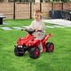 preview thumbnail 8 of 18, Battery-Powered Kids Four-Wheeler with Forward Drive & Rugged All-Terrain Wheels