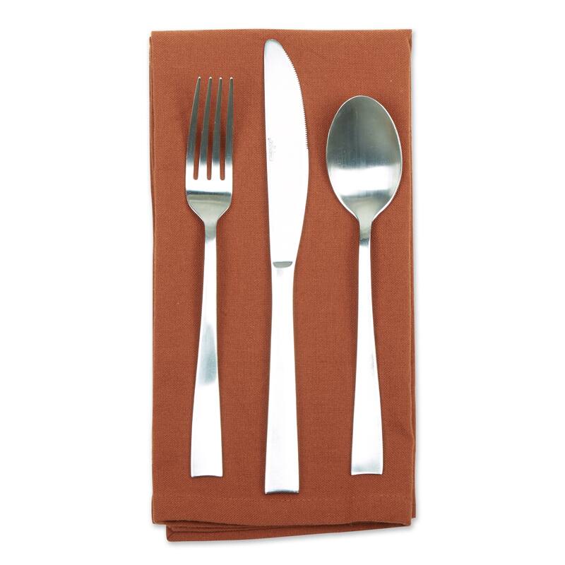 DII Solid Cotton Napkin Set/6