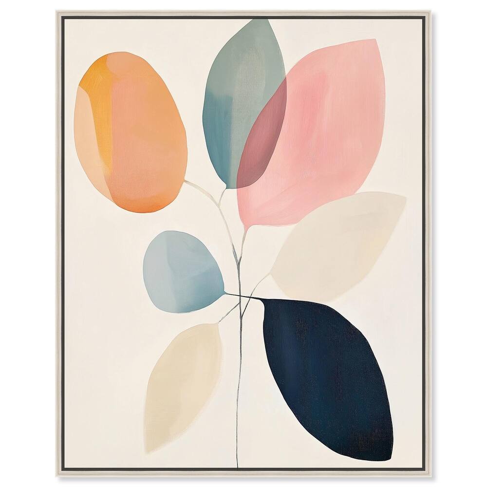 Soft Edge Foliage Canvas by Art Remedy