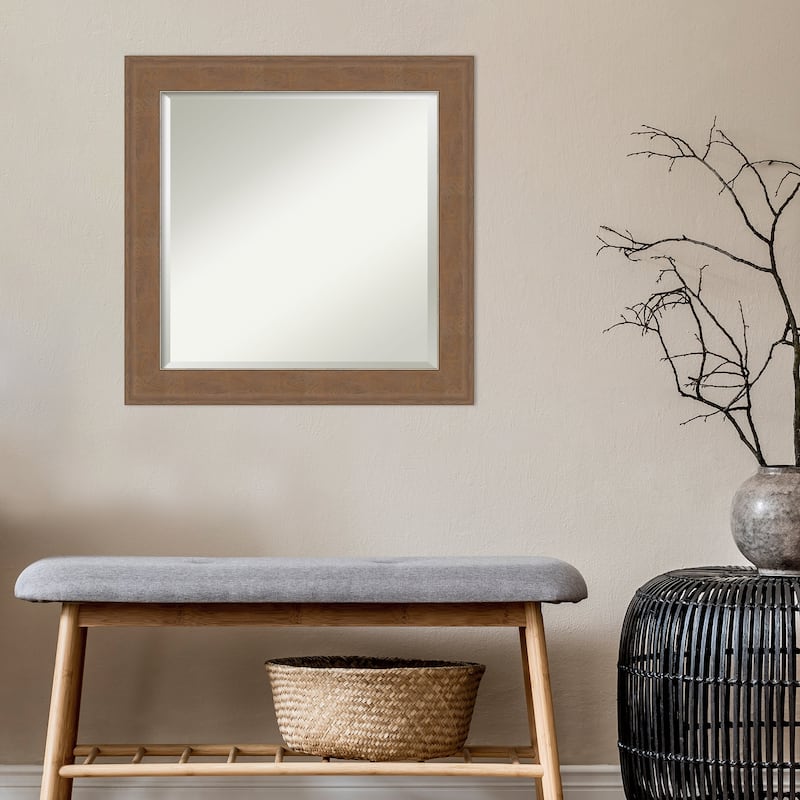 Beveled Bathroom Wall Mirror - Alta Frame