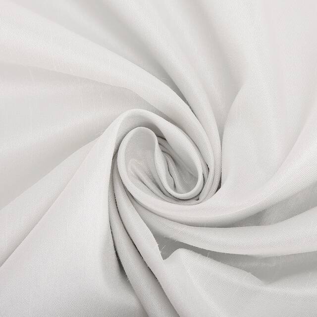 Sun Zero Evelina Faux Dupioni Silk Blackout Curtain Panel, Single Panel
