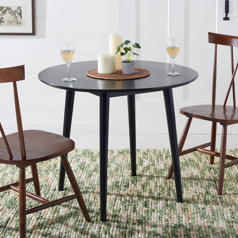SAFAVIEH Geoff Folding Round Dining Room Table - 35" W x 35" L x 29" H - 35Wx35Dx29H