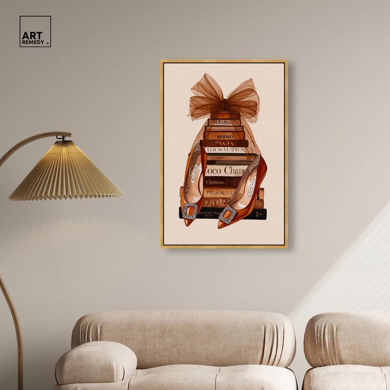 Luxury Lit Canvas by Art Remedy
