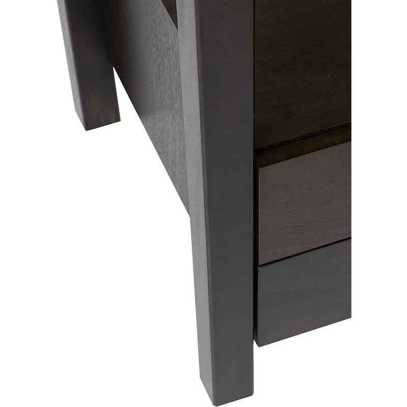 East at Main Painted Acacia Wooden End Table