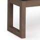 preview thumbnail 27 of 46, WYNDENHALL Madison 44 inch Wide Contemporary Rectangle Ottoman Bench
