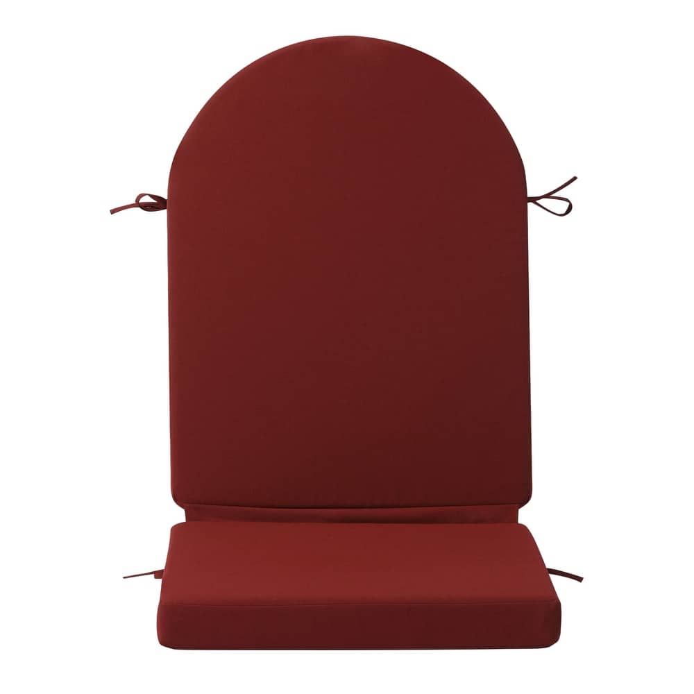 Laguna All Weather Poly Outdoor Adirondack Chair Seat And Back Cushion (Cushions Only)