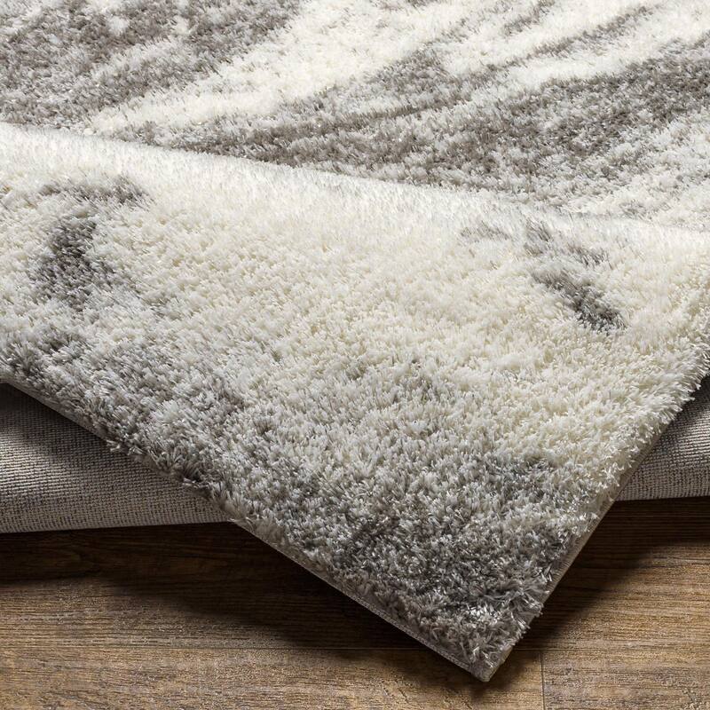 Livabliss Transitional Cloudy Shag Abstract Area Rug
