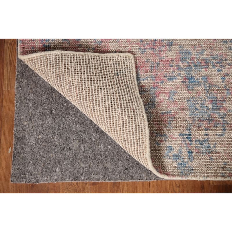 Abstract / Modern Area Rug Hand-Knotted Multi-Color Wool Carpet - 7'10"x 9'8"