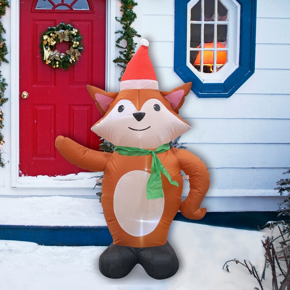 独特の素材 Airblown 6 ツリークリスマスペンギン 2パックツリーdecorating Inflatable その他インテリア雑貨 小物