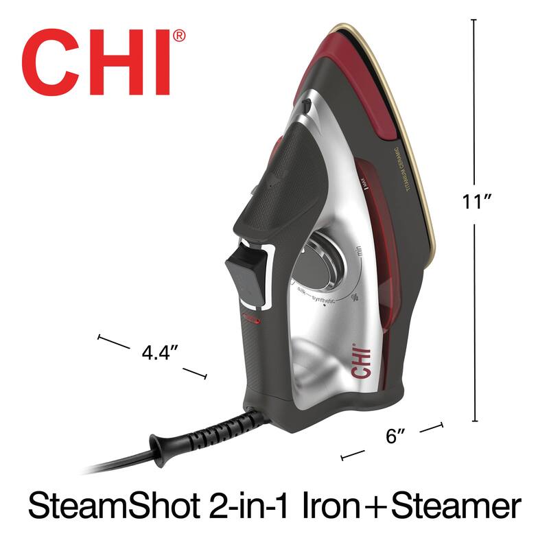 CHI SteamShot 2in1 Iron and Steamer Bed Bath & Beyond 34616491