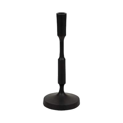Champagne Metal Candle Holder Contemporary Aluminum Narrow Taper Candle Holder for Home, Office, Event Decor