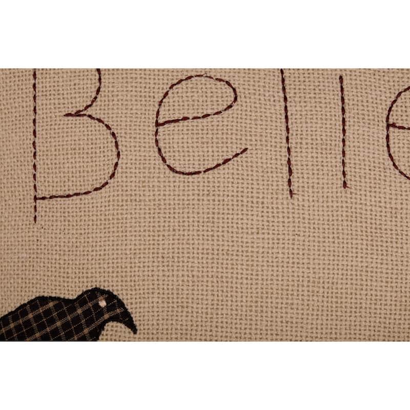 Kettle Grove Believe and Receive Pillow 18x18