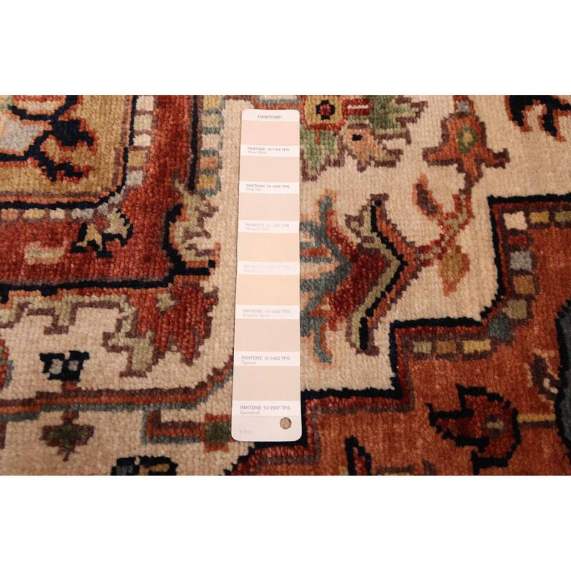 ECARPETGALLERY Hand-knotted Jules Sultane Ivory Wool Rug - 5'2 x 7'10