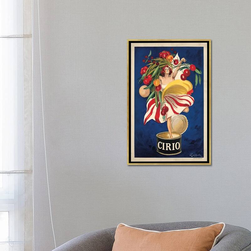 iCanvas "Cirio" by Leonetto Cappiello Framed Canvas Print