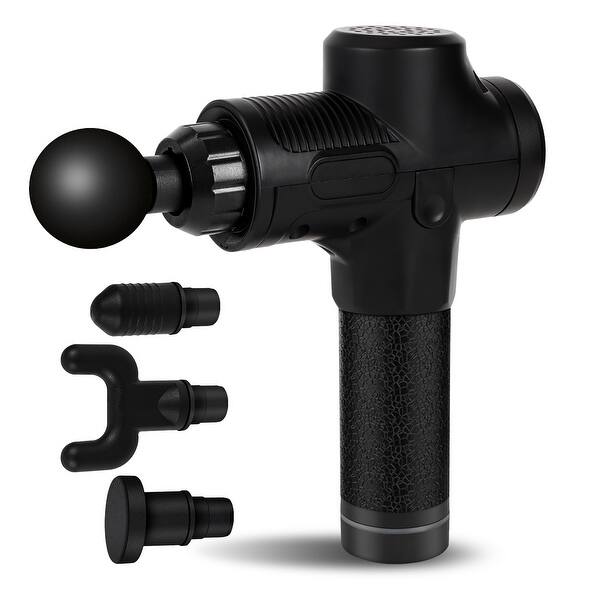 Shop Ziss 30 Speeds Led Light Massage Gun Massager With 4 Tips For Trigger Points And Muscle Recovery For High Performance Athletes Overstock 30563300