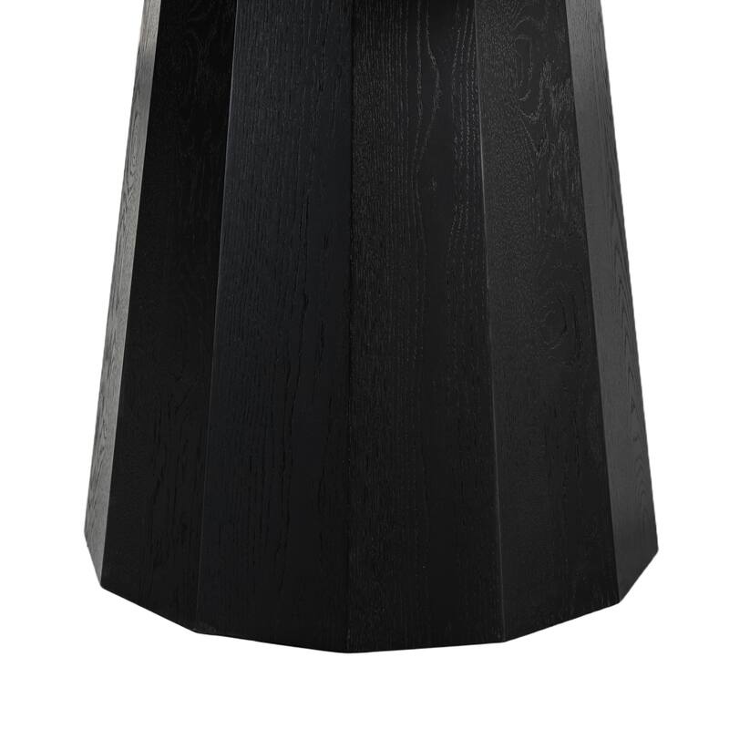 86" Double Pedestal Solid Wood Dining Table