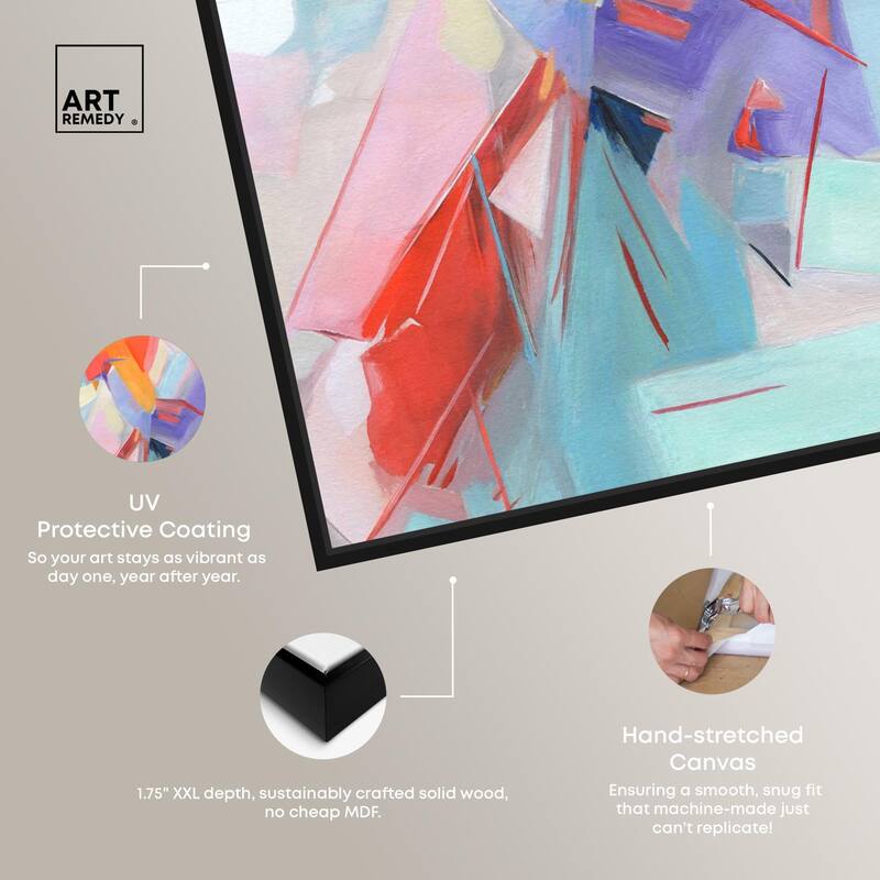 Give Joy I Canvas by Art Remedy