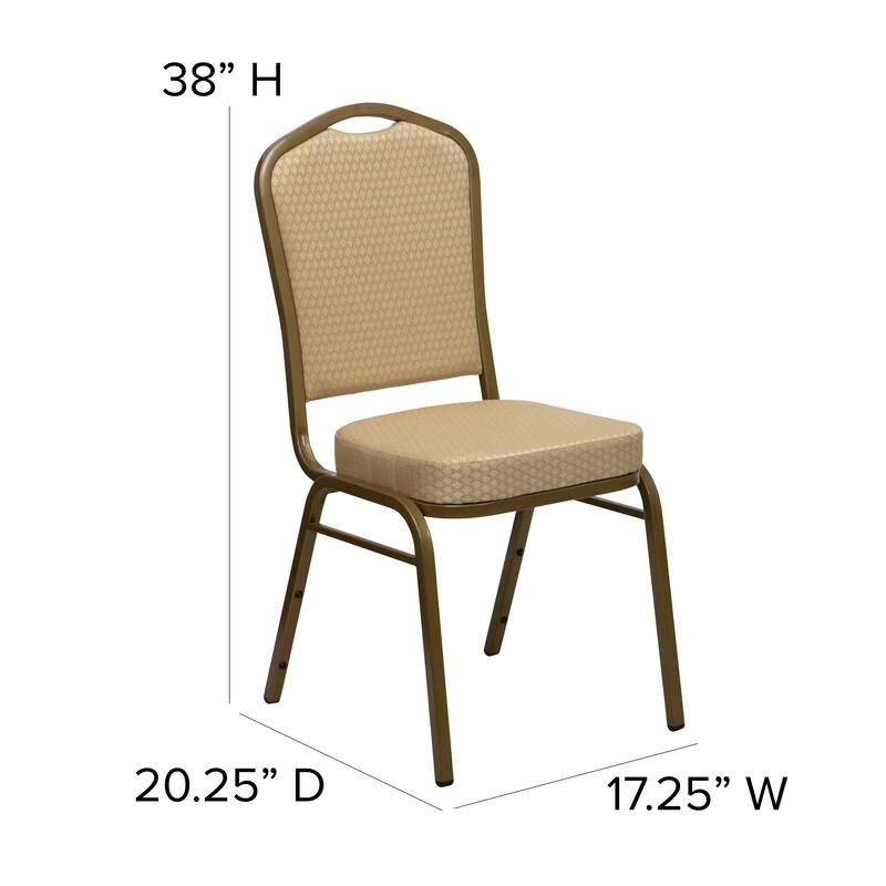 Crown Back Stacking Banquet Chair